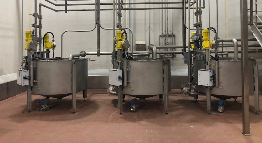 CIP tanks Cleaning-In-Place