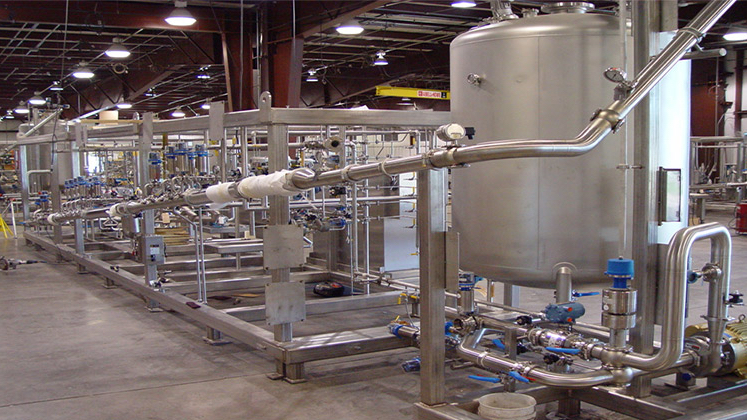 A&amp;amp;B custom fabricates complete process systems into skidded modular process systems