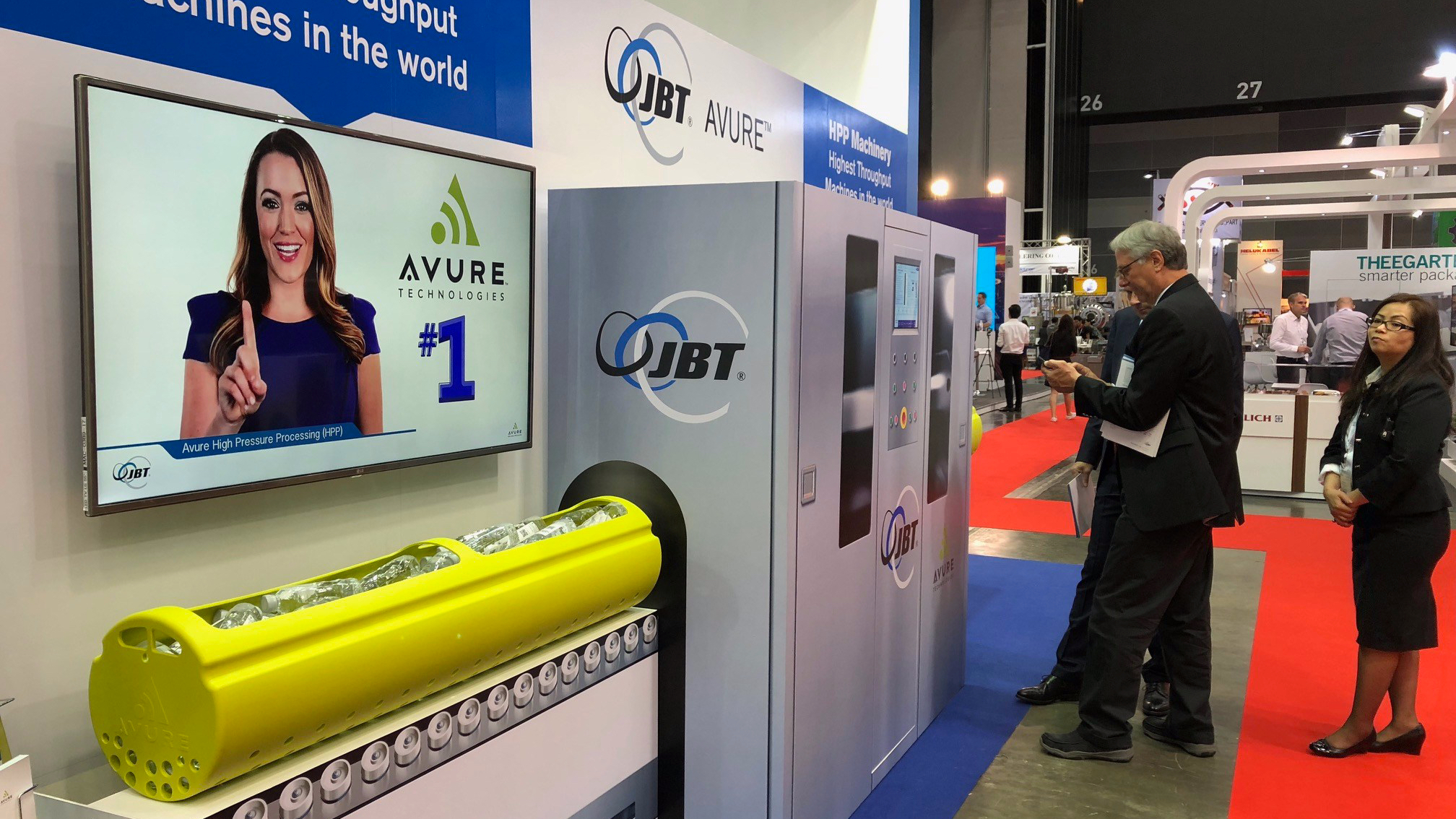 JBT Avure es un líder en la tecnología de Alta Presión (HPP)