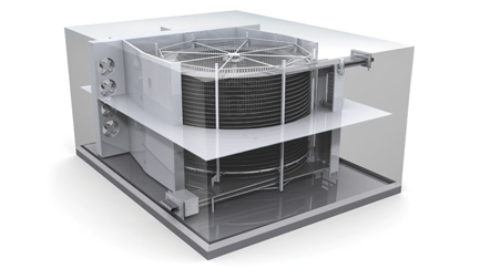 Northfield SuperTRAK® Structure Supported Spiral Freezer