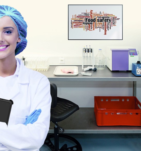 Quality Control Manager Emma With Background