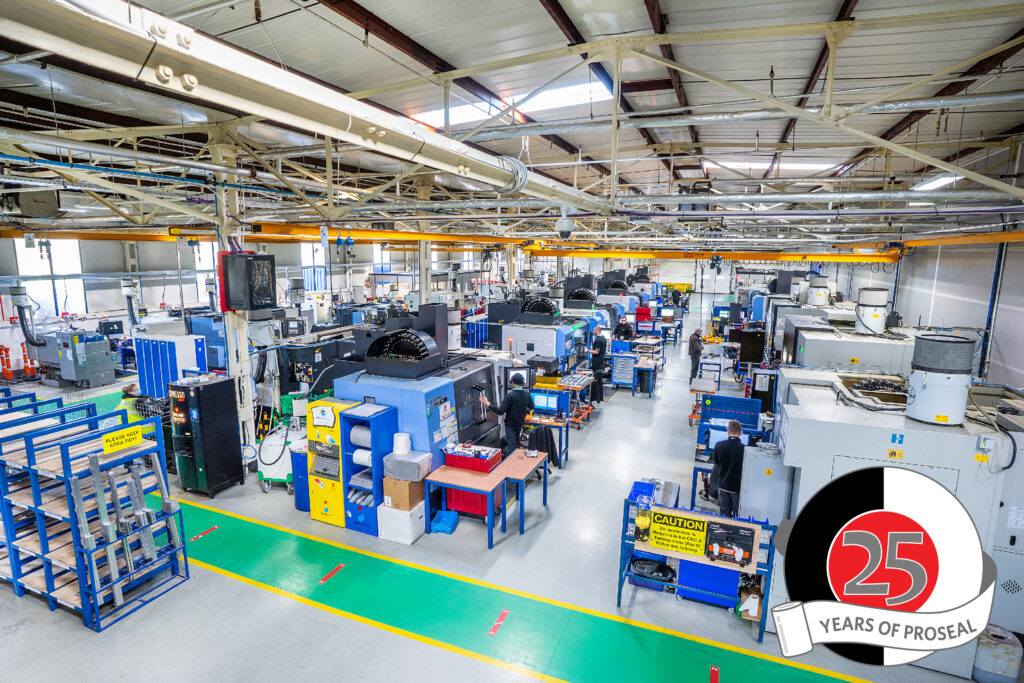 Proseal manufacturing line