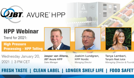 JBT HPP Webinar: learn about the benefits of HPP Tolling