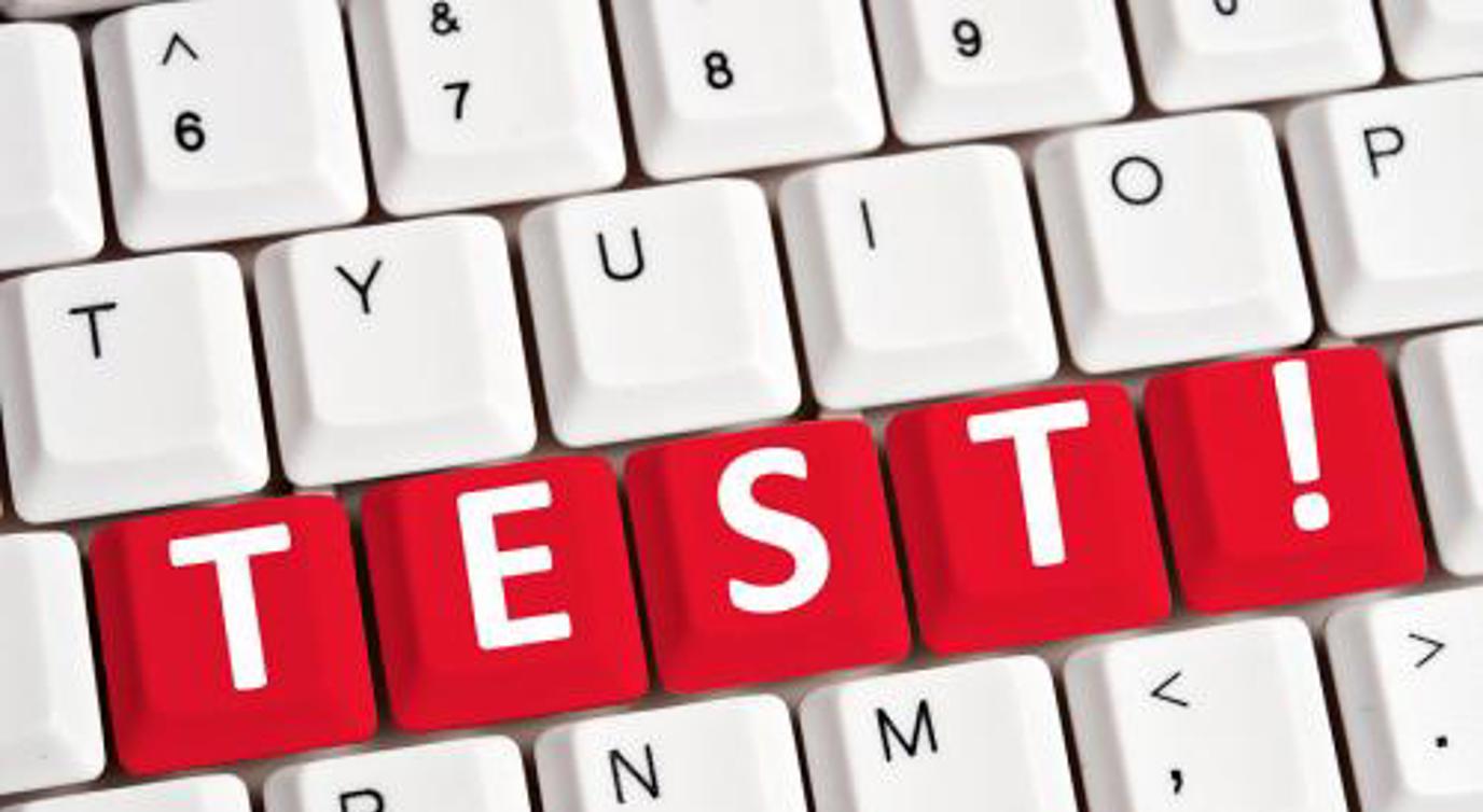 Bigstock Test Word On White Keyboard 27134336